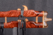 Redwood Burl Native American Flute, Minor, Mid F#-4, #U3Fa (11)